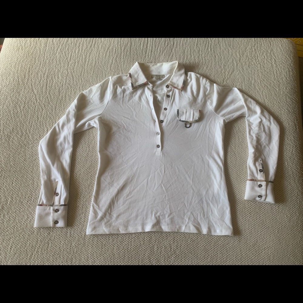 Vintage Y2K Burberry polo